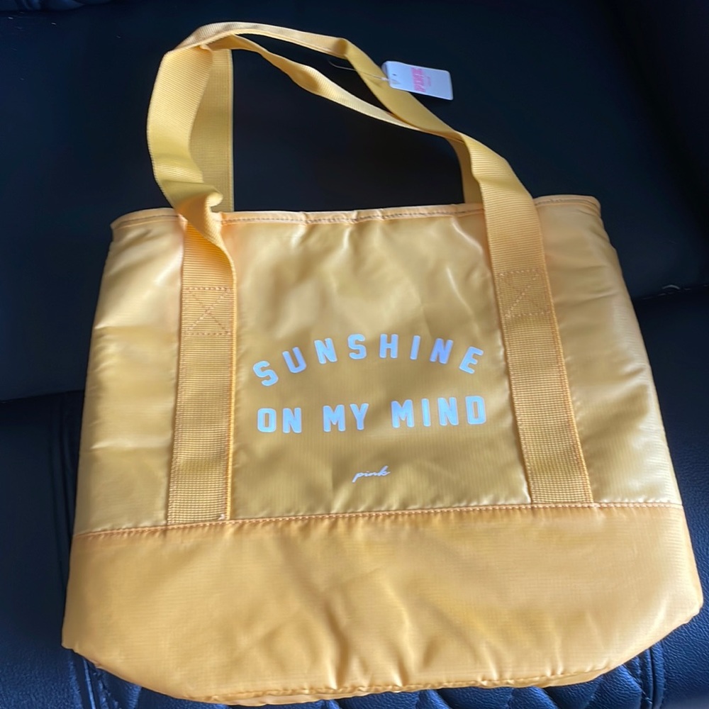 NEW PINK cooler bag, YOU GET 2 for 20$